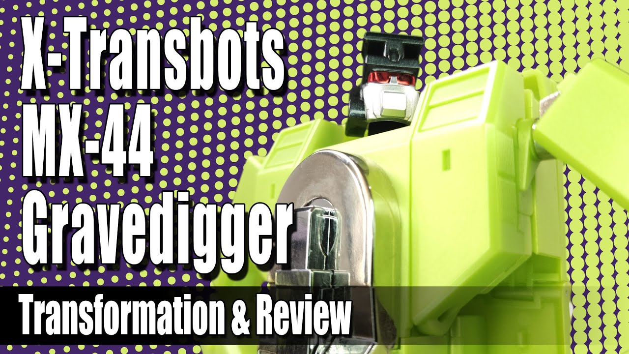X-Transbots MX-44 Gravedigger [Scavenger]: Rock FX Review