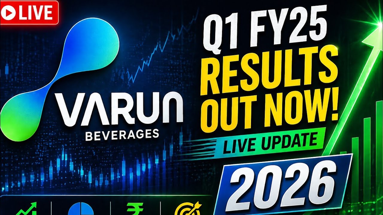 VBL Q1 FY26 Earnings LIVE 🚀 | Growth, Profit & Future Target
