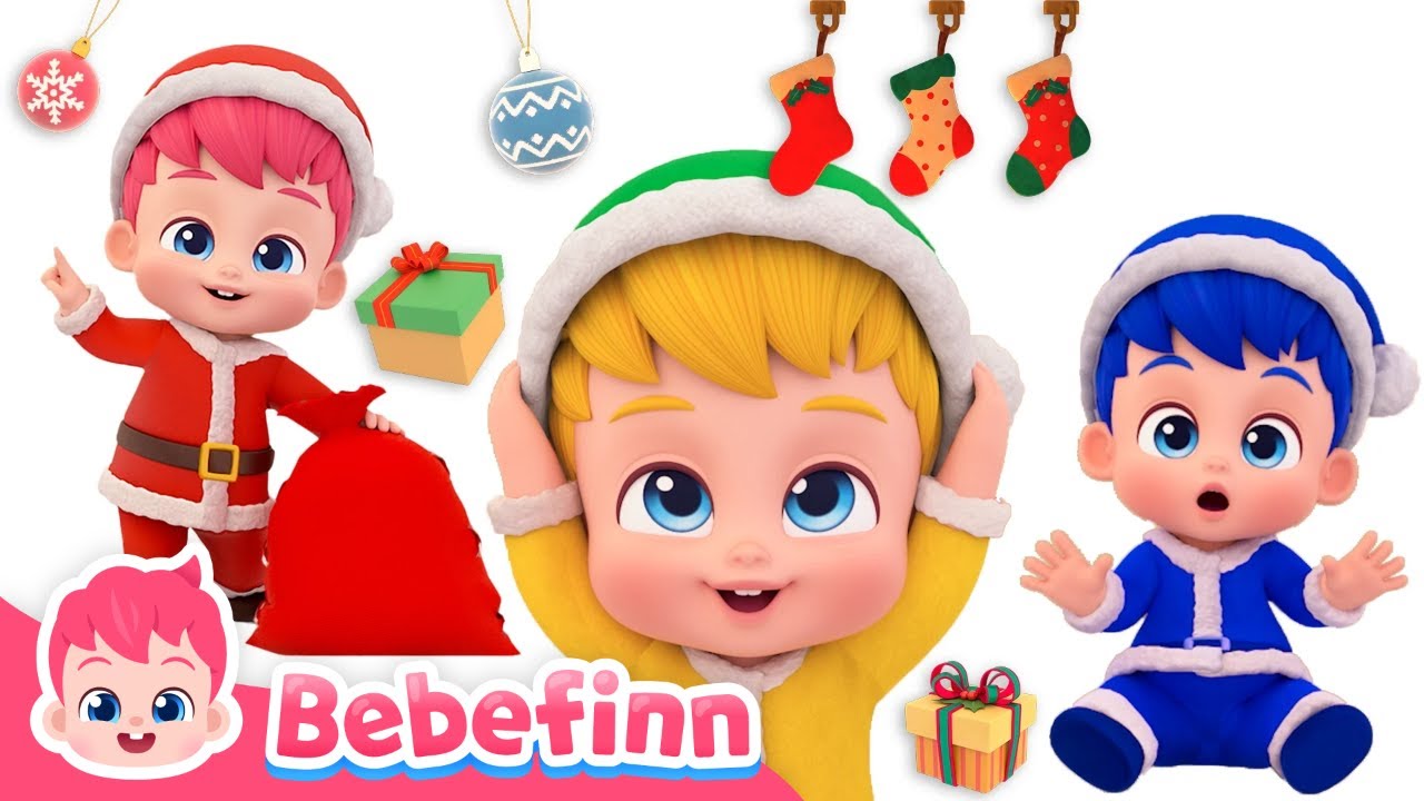 2025🎄New Christmas Songs for KidsㅣBebefinn CarolsㅣNursery Rhymes Compilation