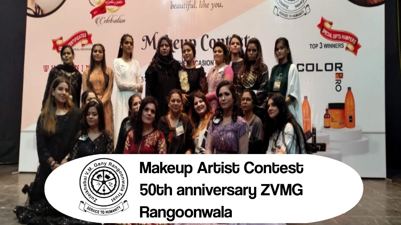 Makeup Artist Contest Rangoonwala Community Center Karachi | 50 Anniversary Rangoonwala Center