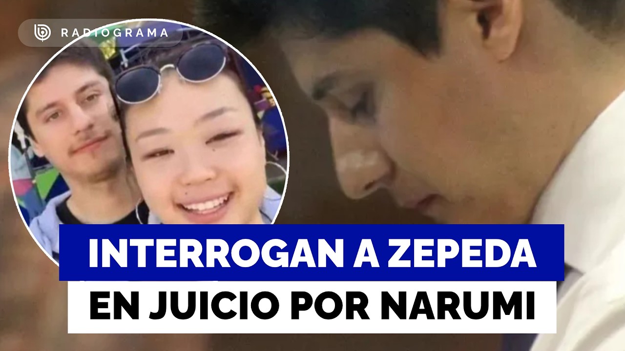 El interrogatorio a Nicolás Zepeda en tercer juicio por muerte de Narumi Kurosaki