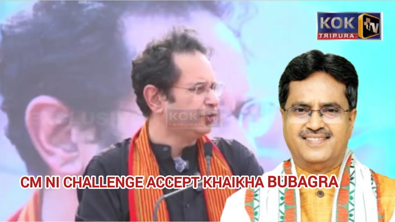 CM DR MANIK SAHANI CHALLANGE YACHAKKHA BUBAGRA ADC ELECTION-O 28 TA SEAT-O BATAILAISINAI TA KHARDI