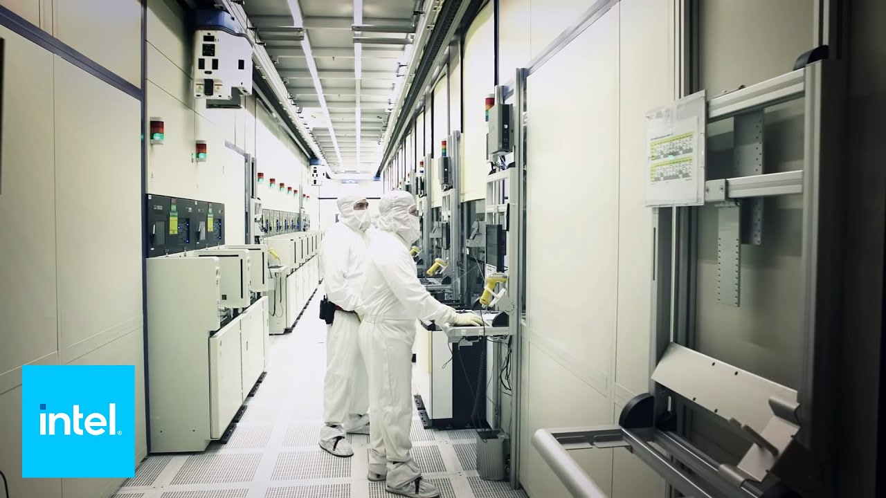Working In The Clean Room Inside The Fab | Intel