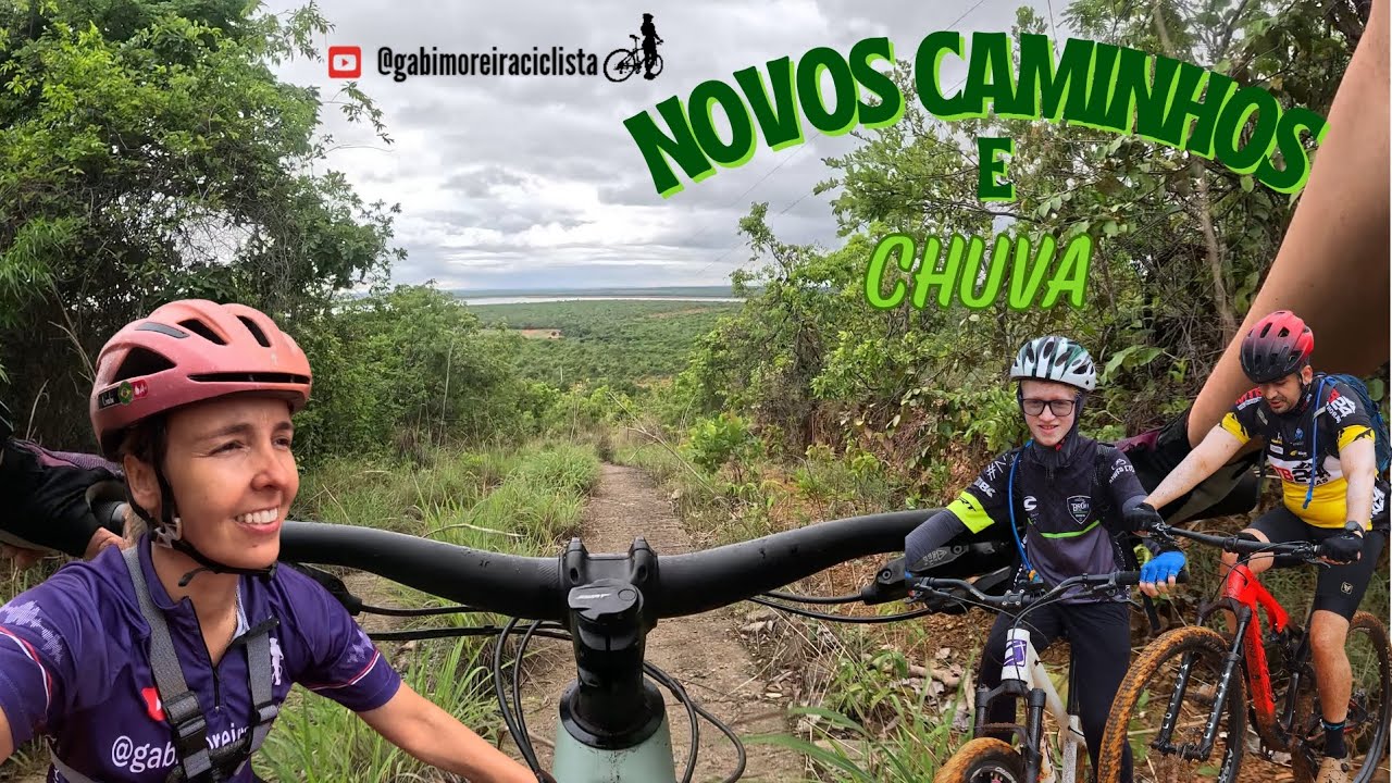DESBRAVANDO O DESCONHECIDO: Pedal em Rotas INÉDITAS e a Surpresa da Chuva!