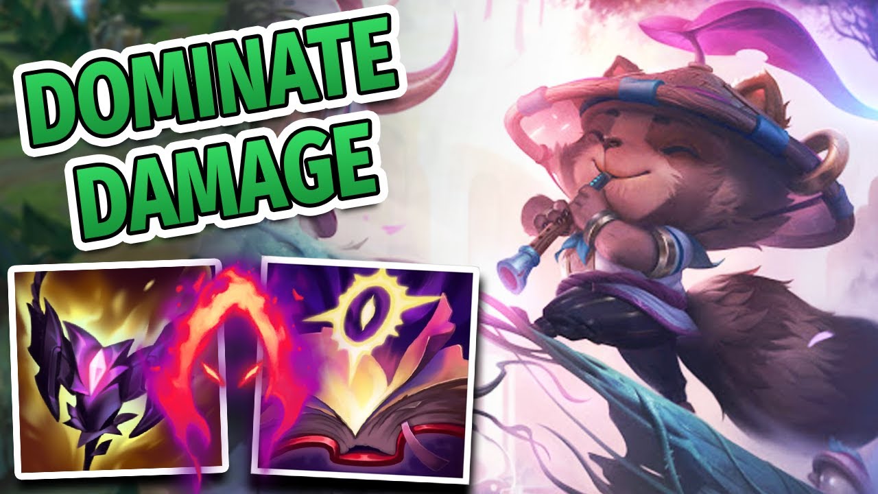 TEEMO HITS THAT DOMINATING DAMAGE WITH 1k AP - League of Legends