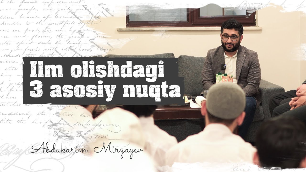 Shayx Muhammad Sodiq Muhammad Yusuf akademiyasida talabalar bilan uchrashuv | @AbdukarimMirzayev2002
