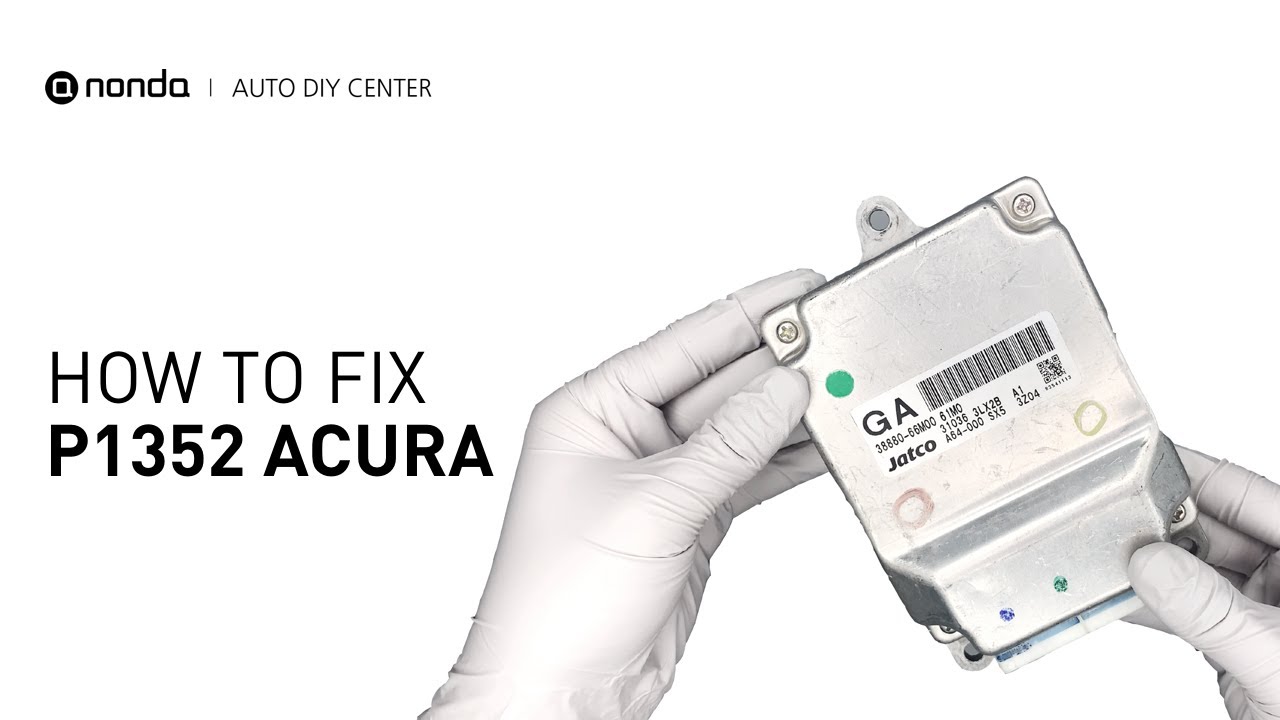 How to Fix ACURA P1352 Engine Code in 2 Minutes [1 DIY Method / Only $11.9]