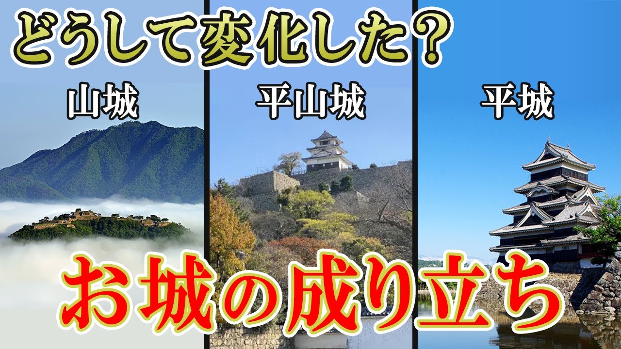 【歴史解説】これを見れば日本のお城がわかる！？お城の基本！【MONONOFU物語】