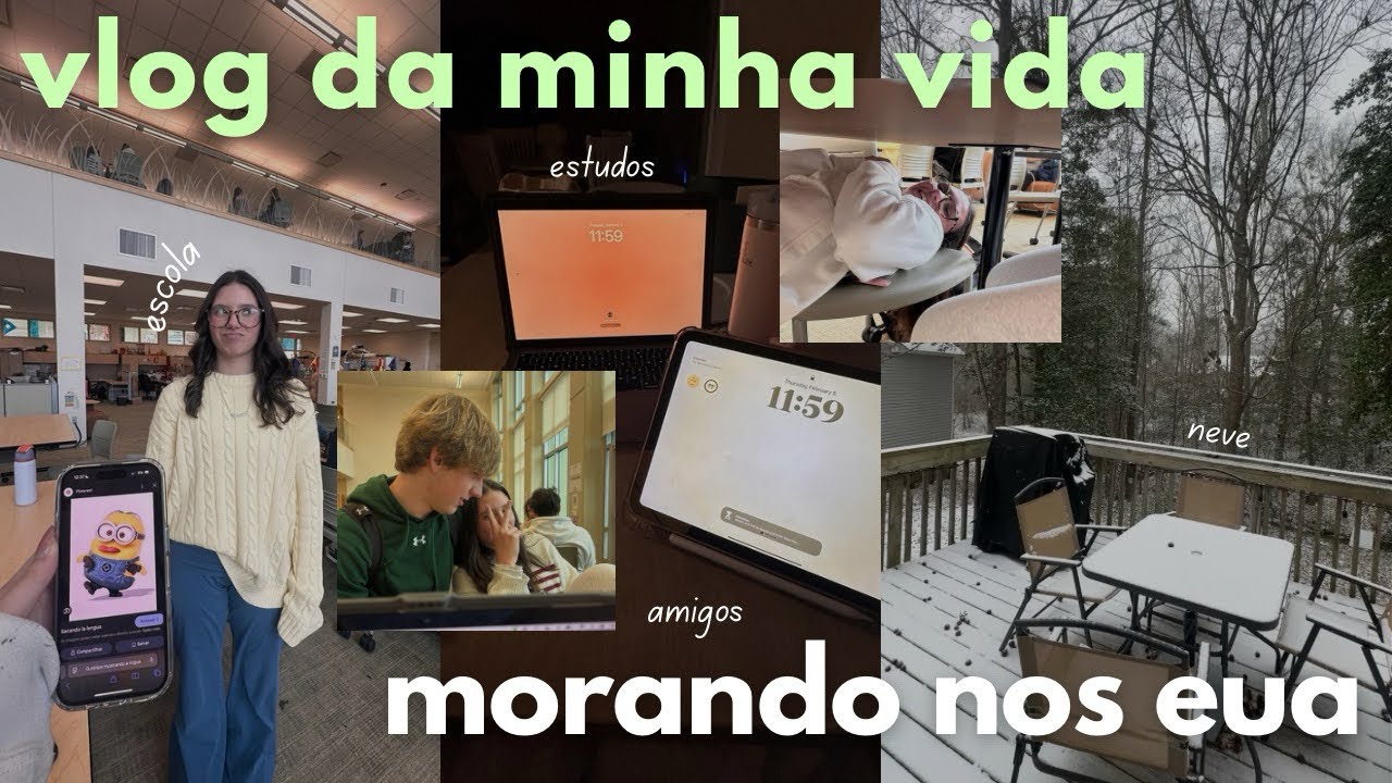 Venham passar mais um final de semana comigo morando aqui eua 💍🙉❄️