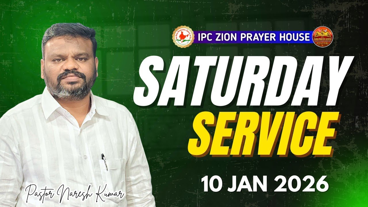 SATURDAY SERVICE (10th JANUARY 2026)