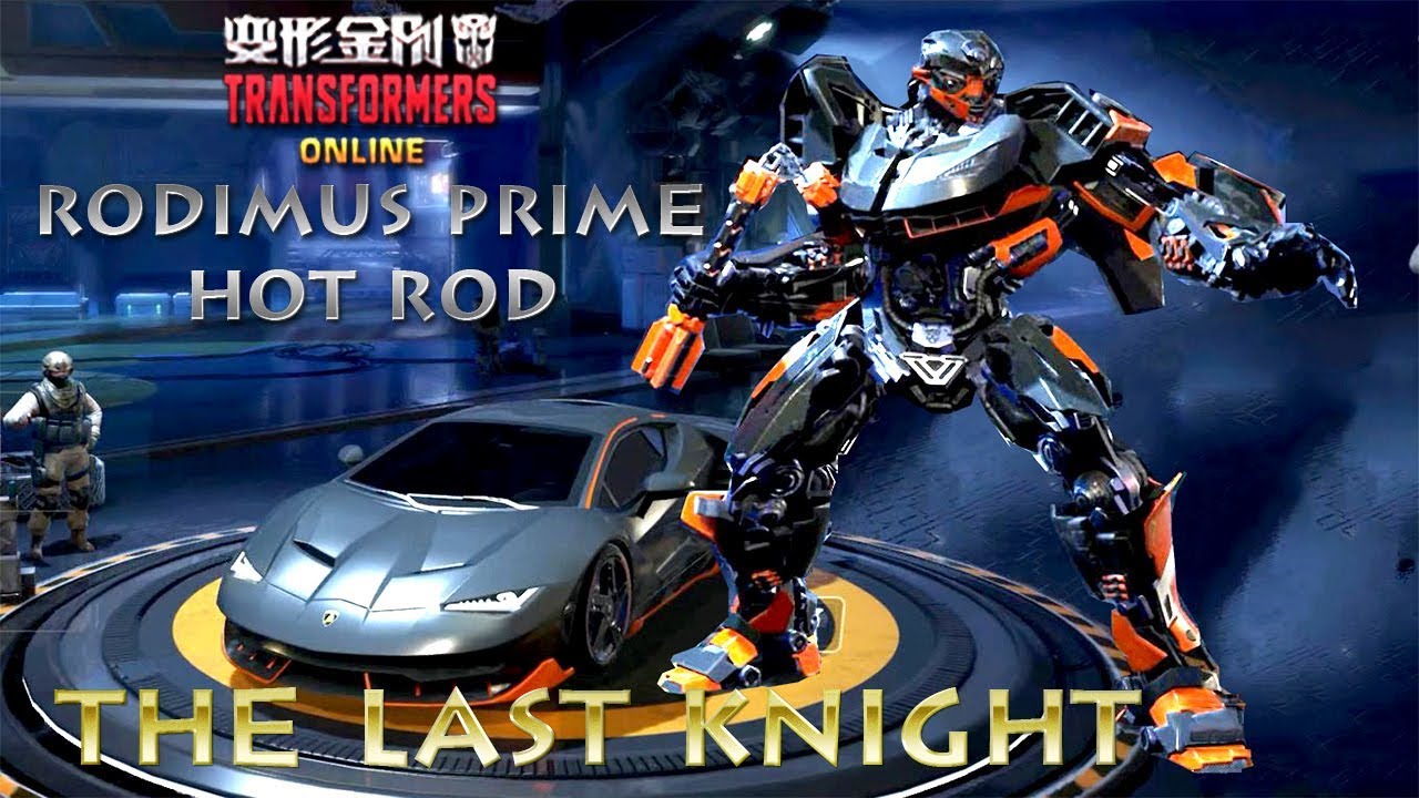 Rodimus Prime Hot Rod The Last Knight - Gun vs Nunchaku Weapons - TRANSFORMERS Online Gameplay