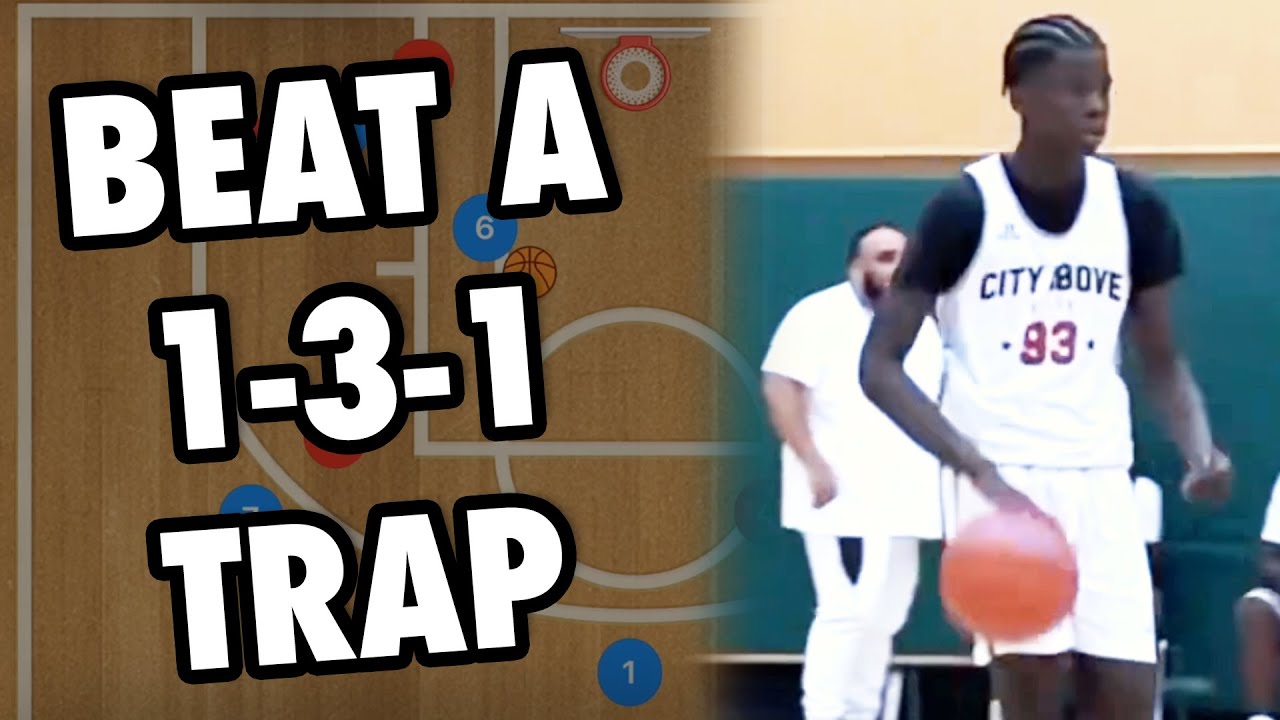 How To Beat A 1-3-1 Half Court Trap
