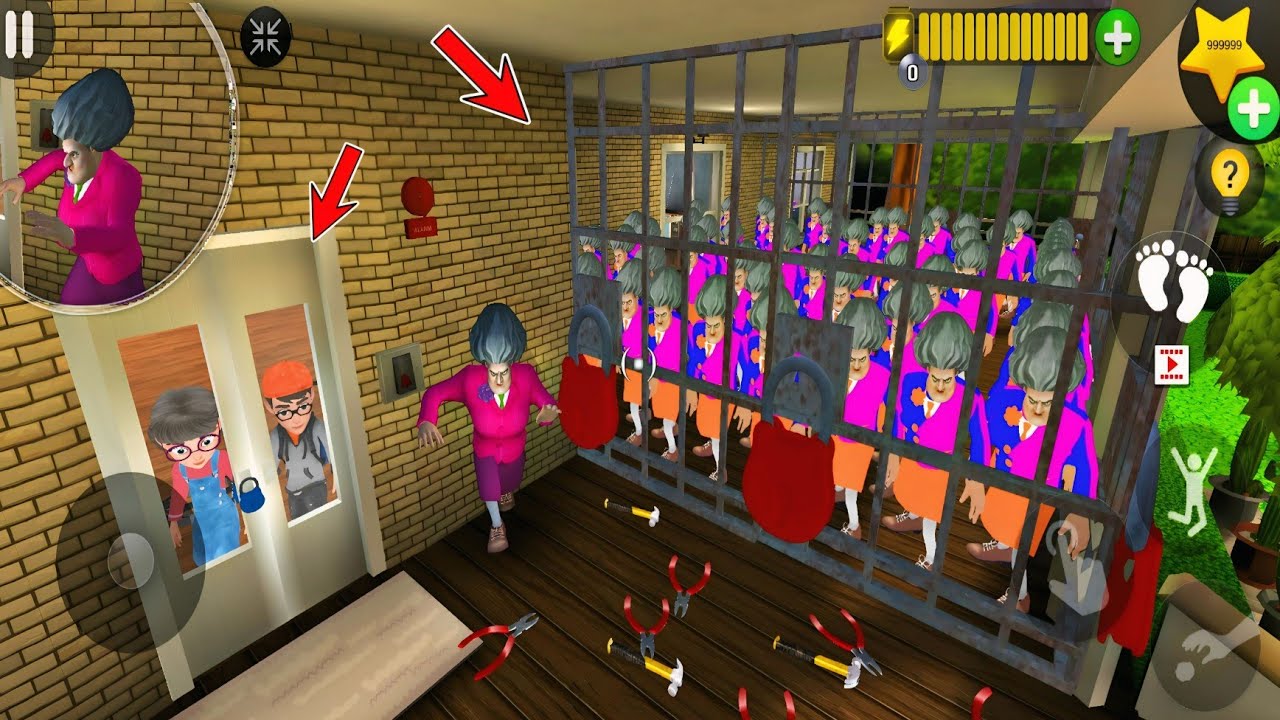 Scary Teacher 3D Multi Miss T Army Clones New Level Update Prank Miss T Everyday!