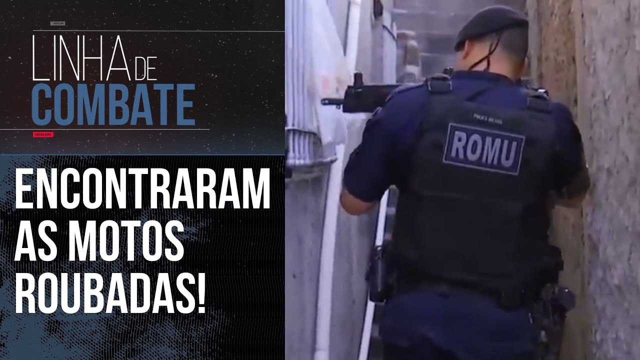 A ROMU ENCONTROU MOTOS ROUBADAS DURANTE OPERAÇÃO EM CONJUNTO COM A GUARDA CIVIL | LINHA DE COMBATE