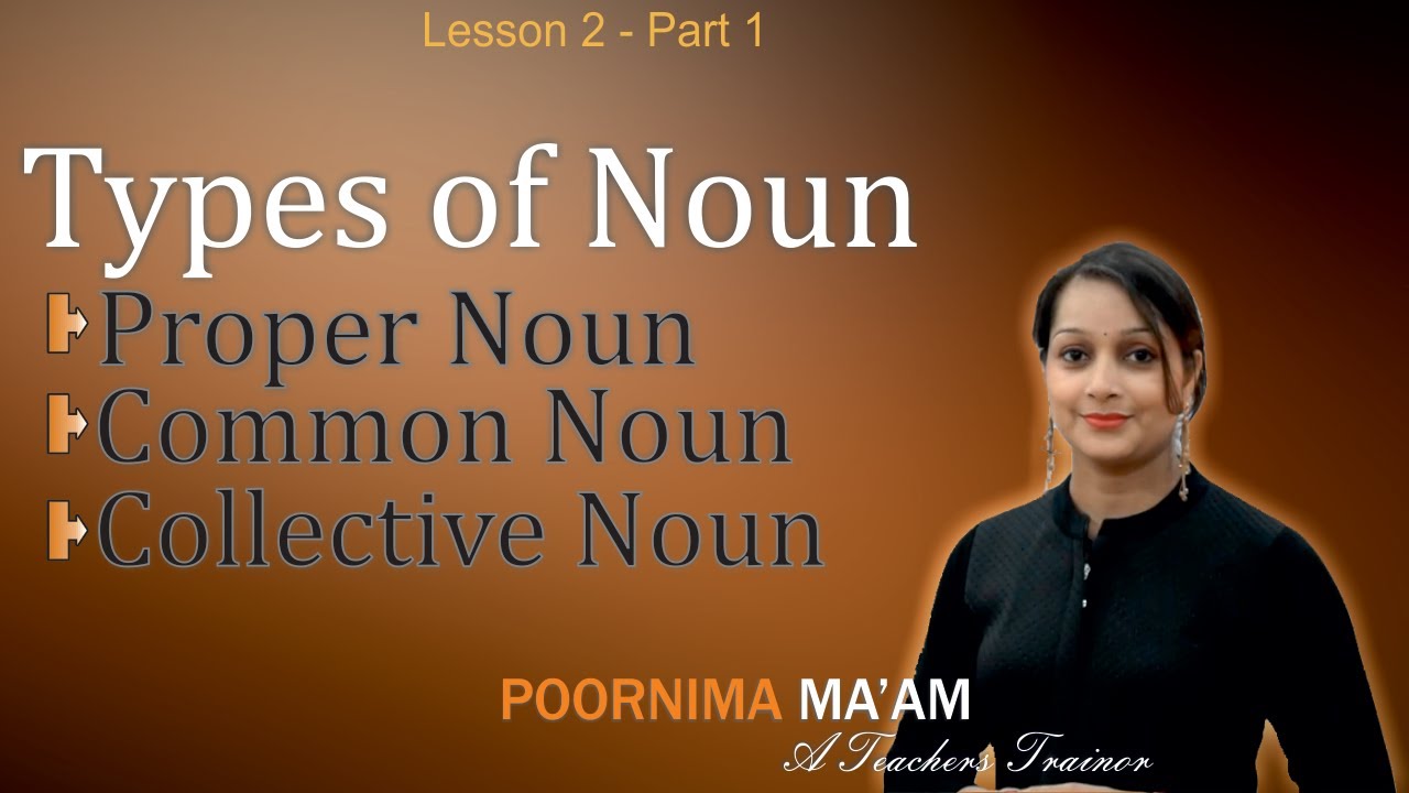 Types of Noun:  Proper, Common & Collective L2 P1