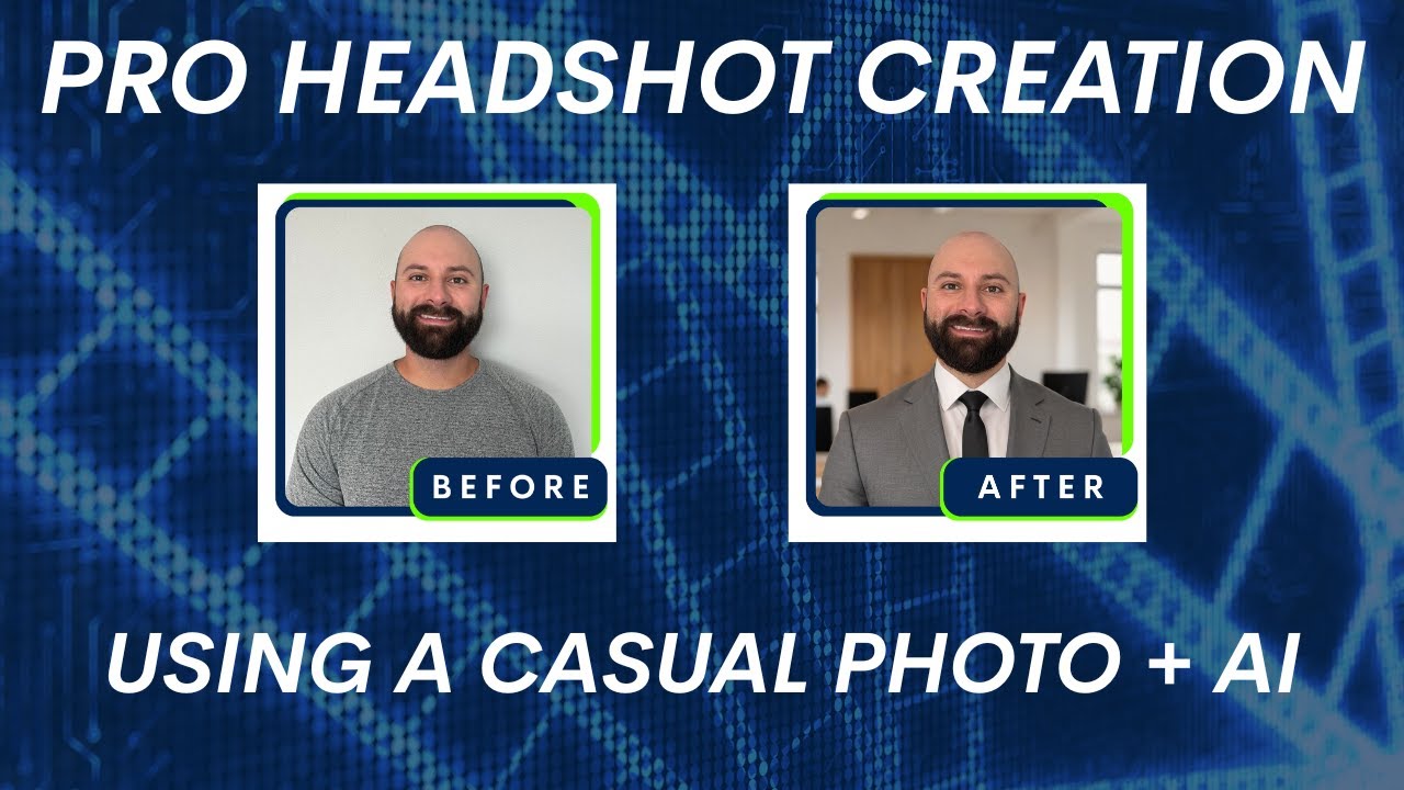 How To Use AI To Create Your Own Professional Headshots! (Tutorial)