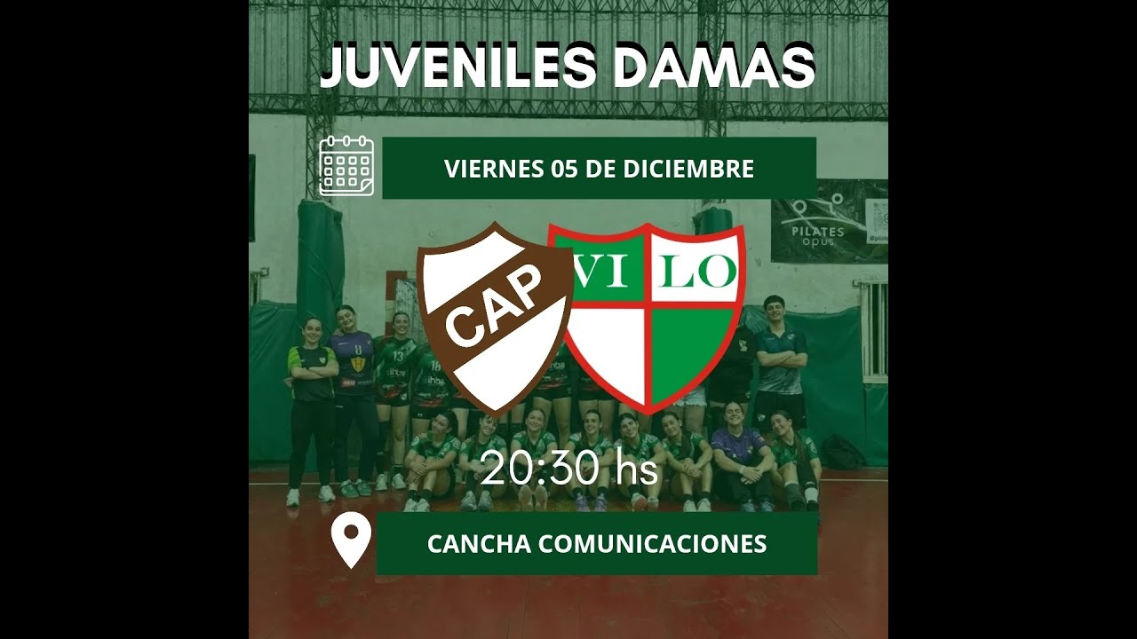 VILO vs PLATENSE - SUPER 8 - JUVENILES DAMAS