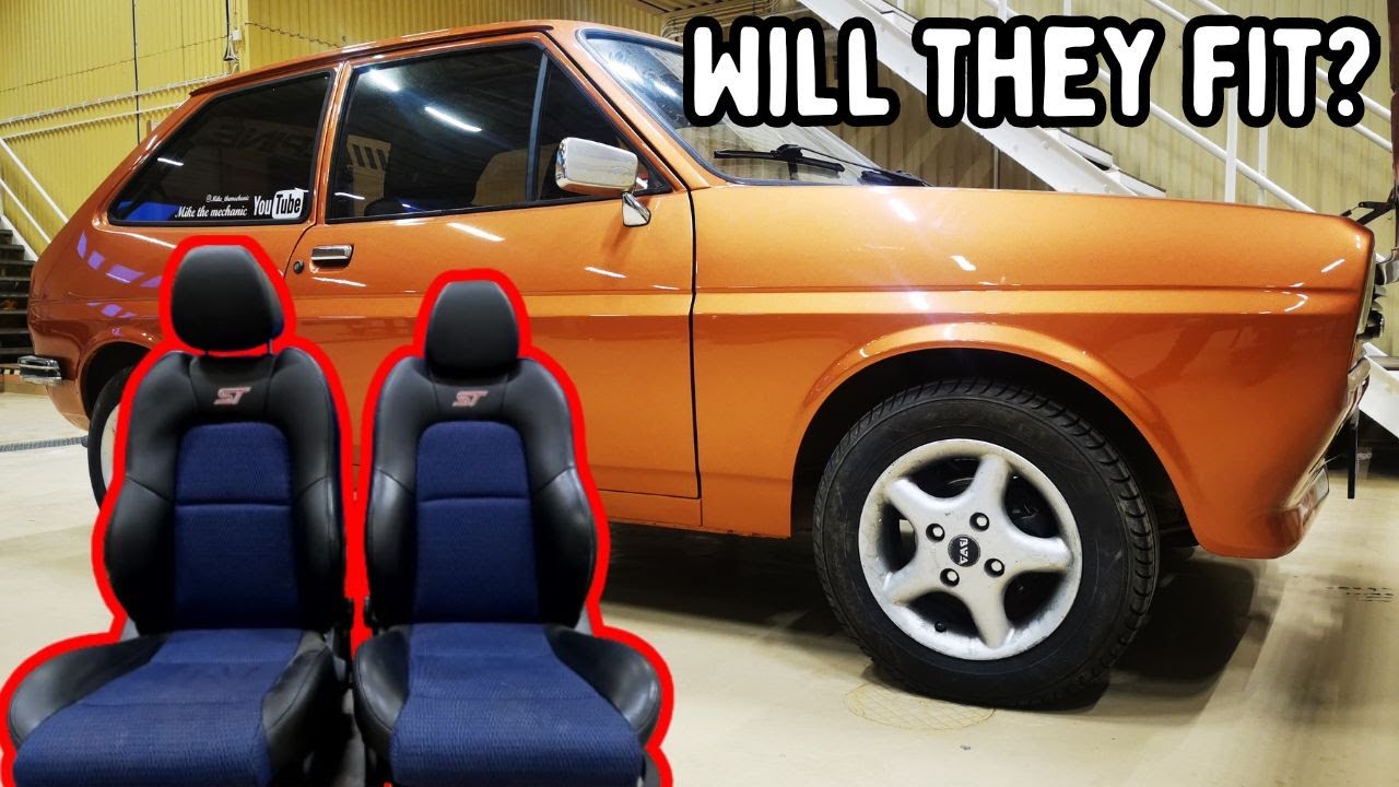 MODERN ST150 seats in a Mk1 ford fiesta. HERES HOW!