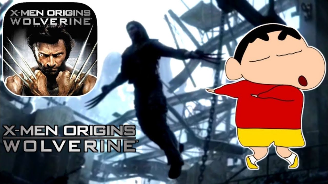 Shinchan Playing X-Men Origins: Wolverine | Ayan Star16