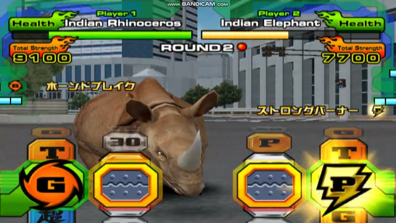 Animal Kaiser (PC) - Indian Rhino vs Indian Elephant