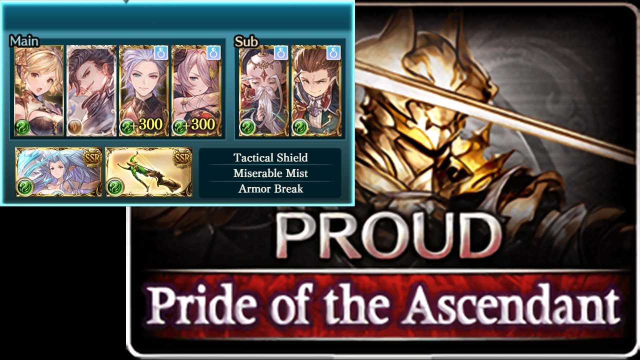 [GBF] Pride of the Ascendant - Golden Knight (Proud) (Full Auto, Magna)