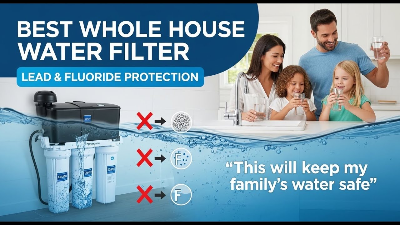 ✅ TOP 5 Best Whole House Water Filter Systems That Remove Lead & Fluoride in 2026