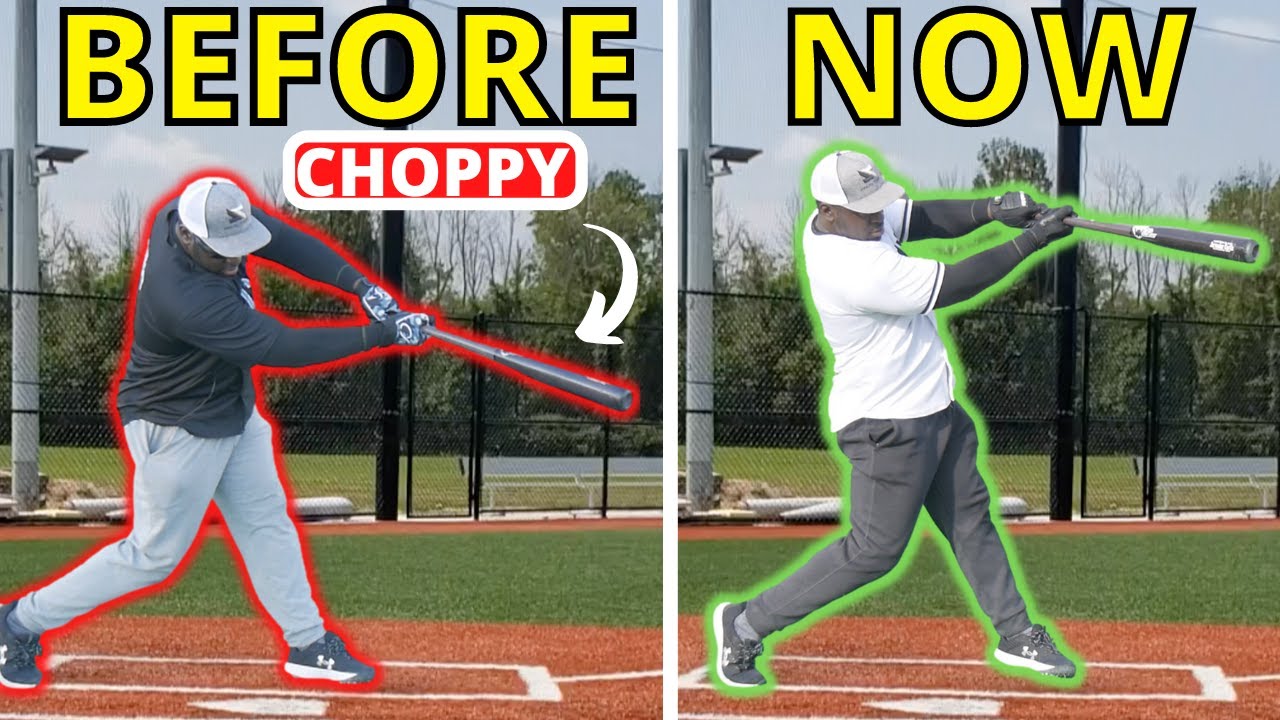How To FIX a CHOPPING Baseball Swing