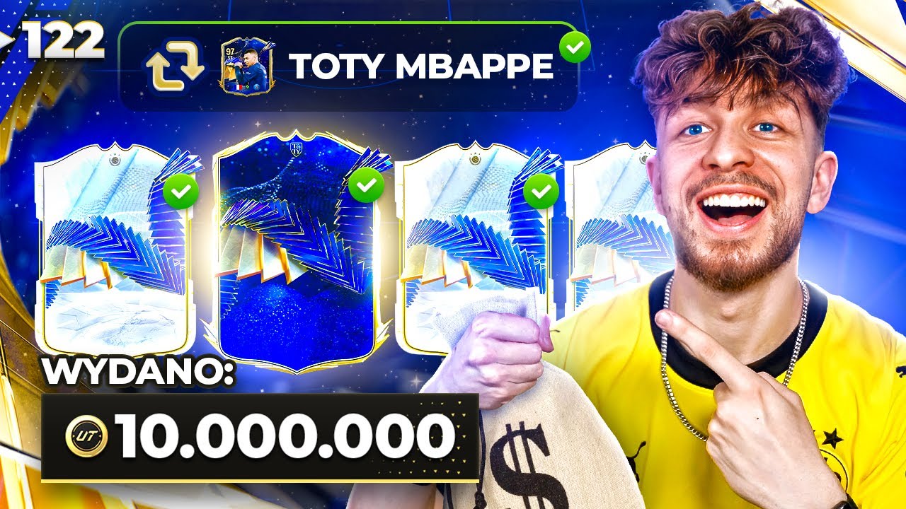ZBUDOWAŁEM POTĘŻNY SKŁAD za TOTY MBAPPE... FC24 ULTIMATE TEAM [