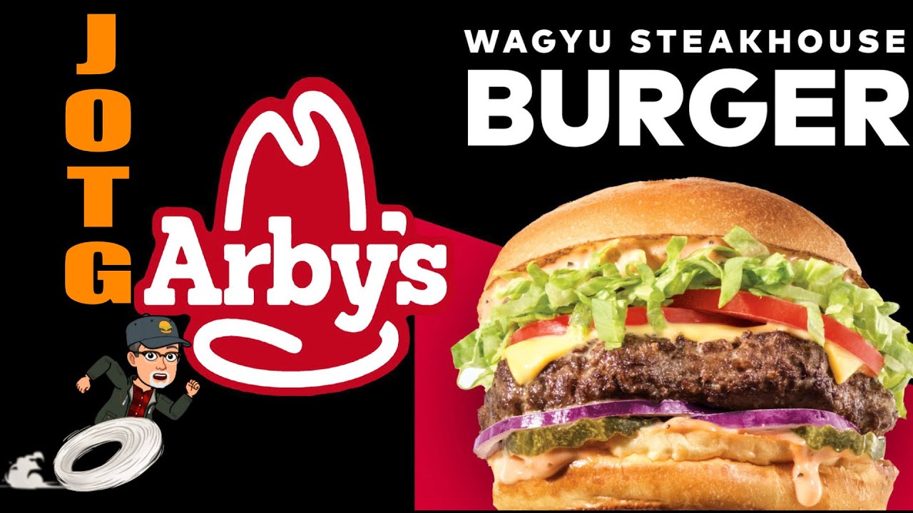 NEW Arby's WAGYU Burger