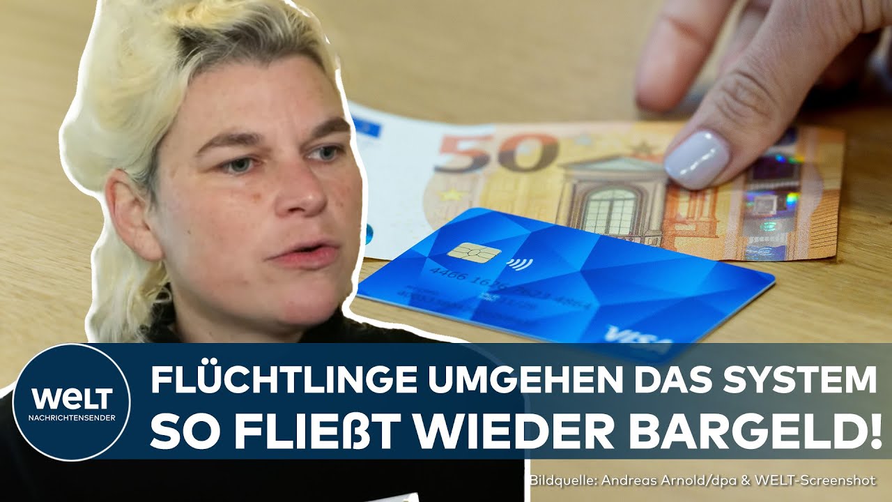 BEZAHLKARTE FÜR FLÜCHTLINGE: „Linke Umgehungsindustrie“ - So gibt's in München wieder Bargeld!