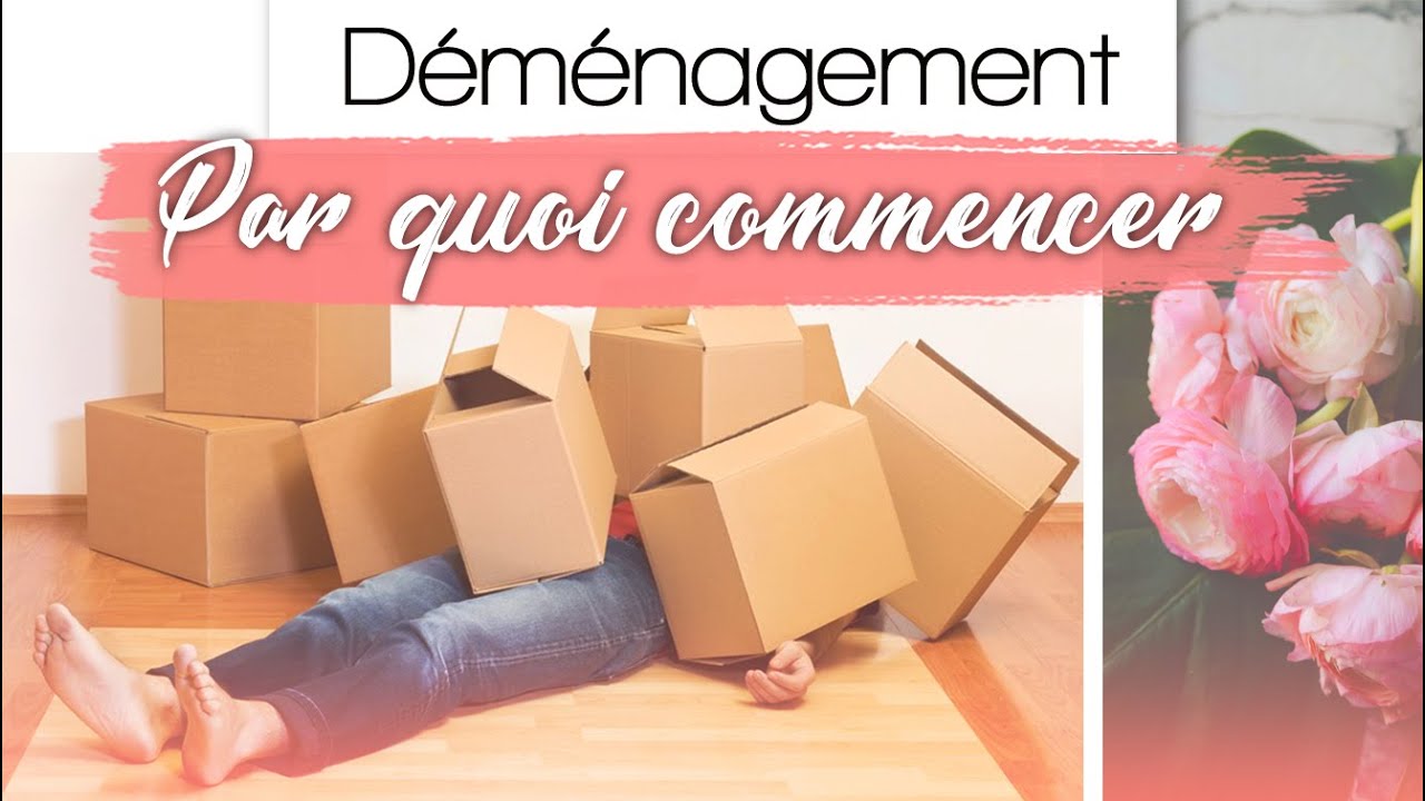 DÉMÉNAGEMENT, par quoi commencer ?