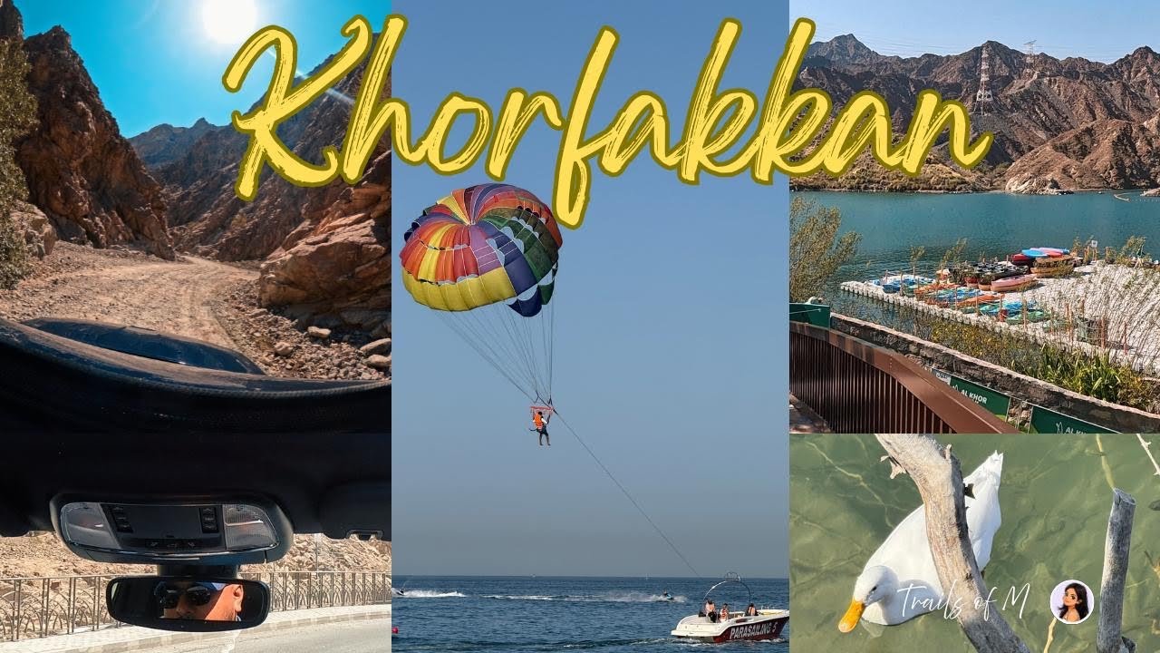 Dubai to Khorfakkan 🚗🇦🇪 | Tunnel Road 🛣️ | Wadi Shees 🏜️| Rafish Dam 🛶| Khrofakkan Beach 