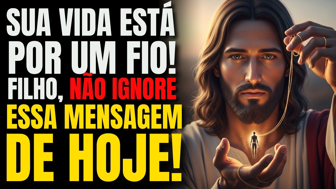DEUS DIZ: SUA VIDA MUDARÁ HOJE... NÃO PERCA ESSA MENSAGEM! 🙏✨
