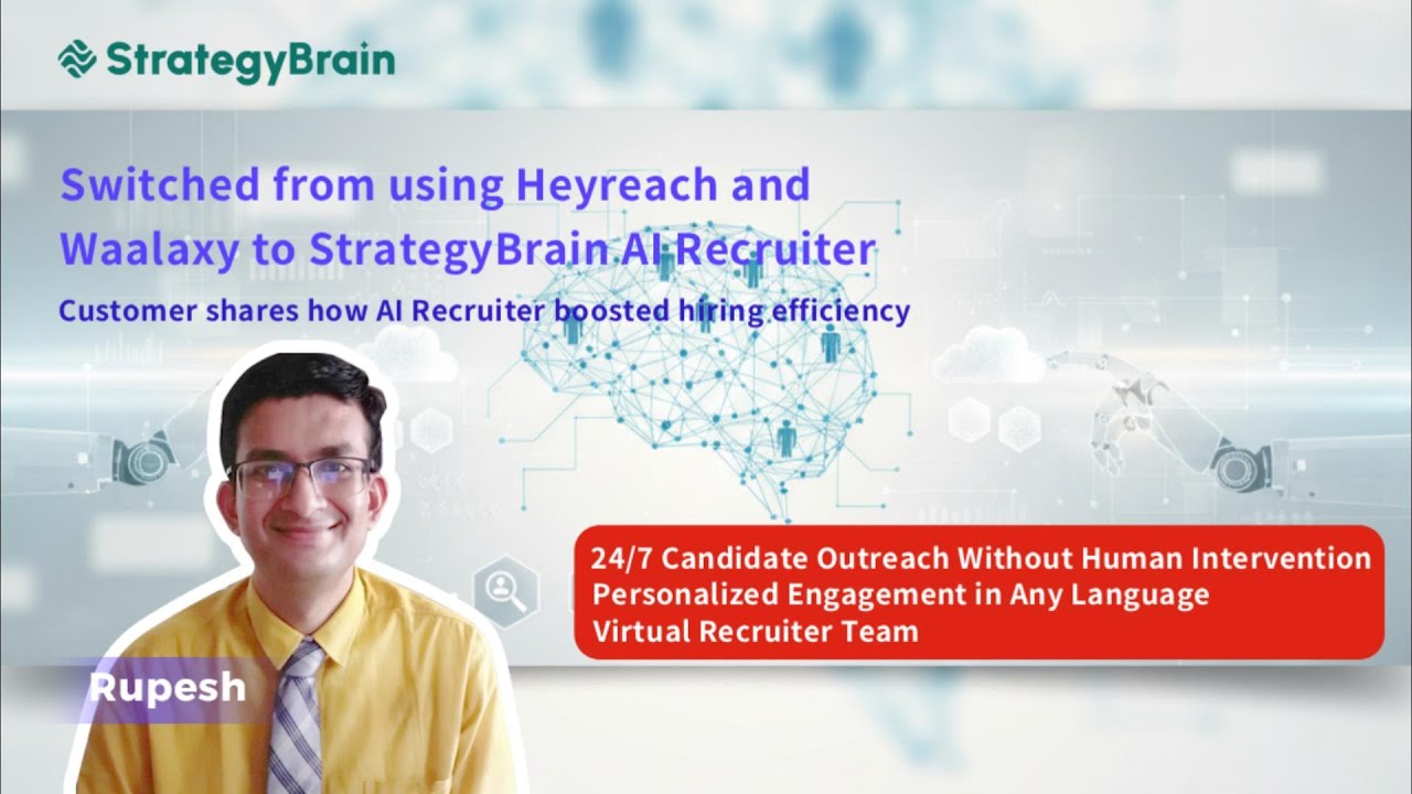 Switched from using Heyreach and Waalaxy to StrategyBrain AI Recruiter