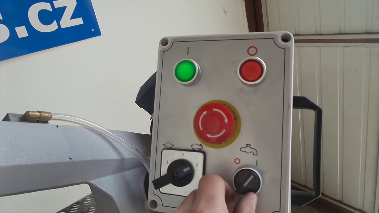 HBS 210 pásová pila na kov