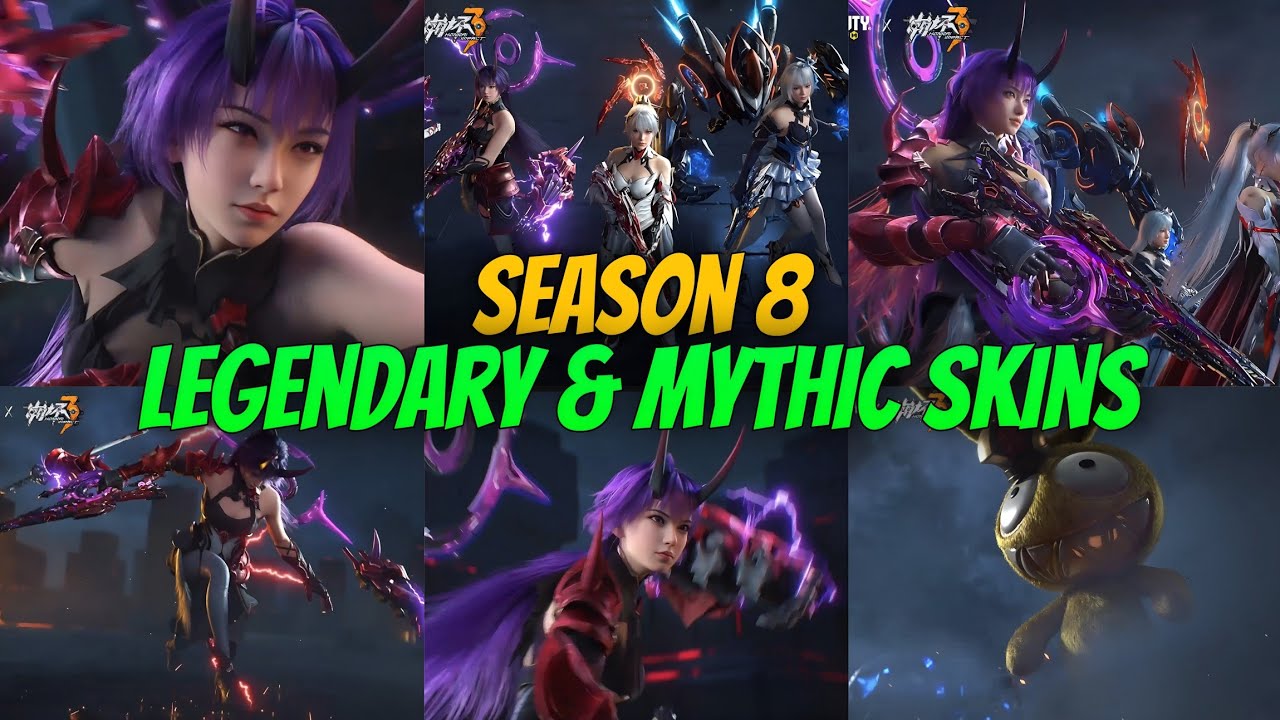 Season 8 Trailer All New Legendary Character & Free Mythic Gun Skins Close Look & More | CODM Leaks