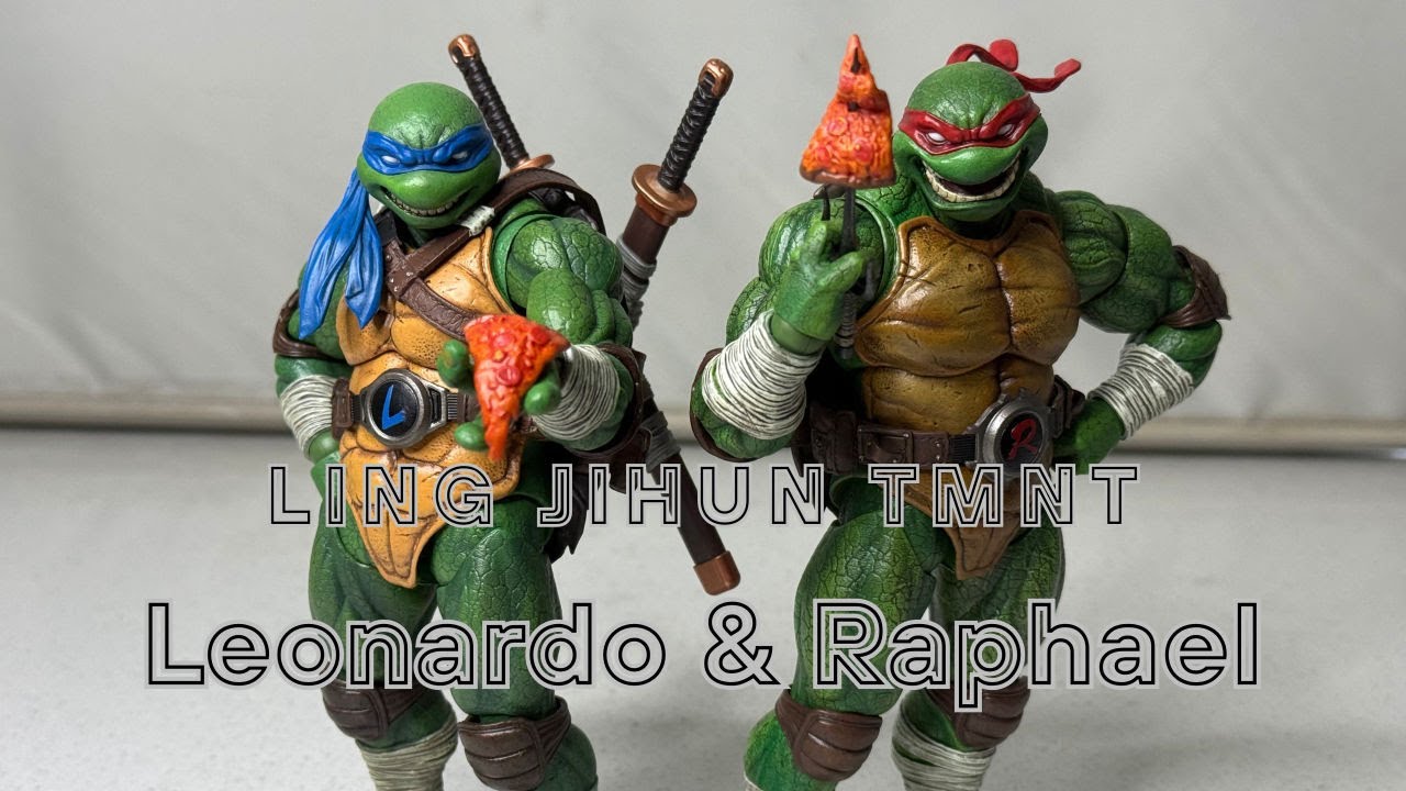 Обзор фигурок Леонардо и Рафаэля из серии Teenage Mutant Ninja Turtles от Ling JiHun/Mety Toyz