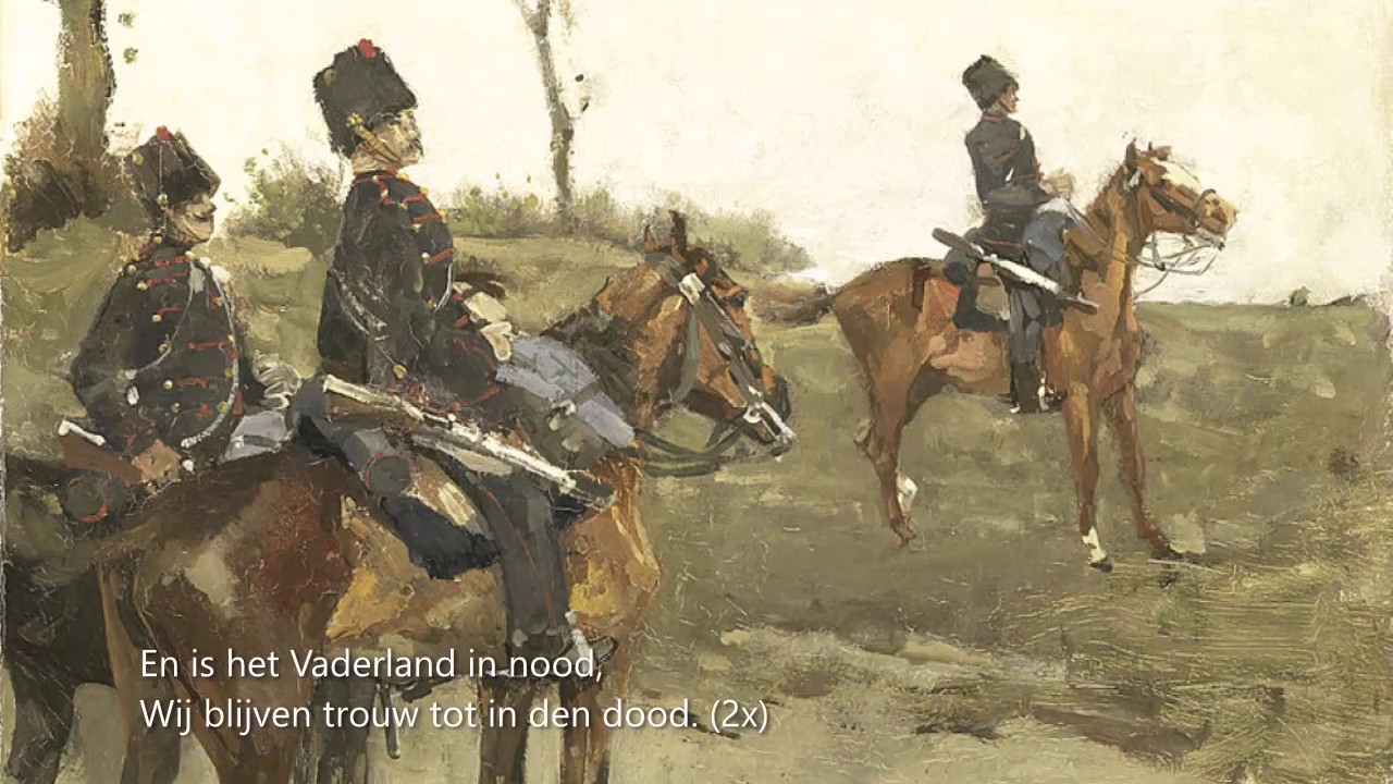 Huzarenmars (Huzaren van Boreel) - Dutch Marching Song (Dutch Lyrics)