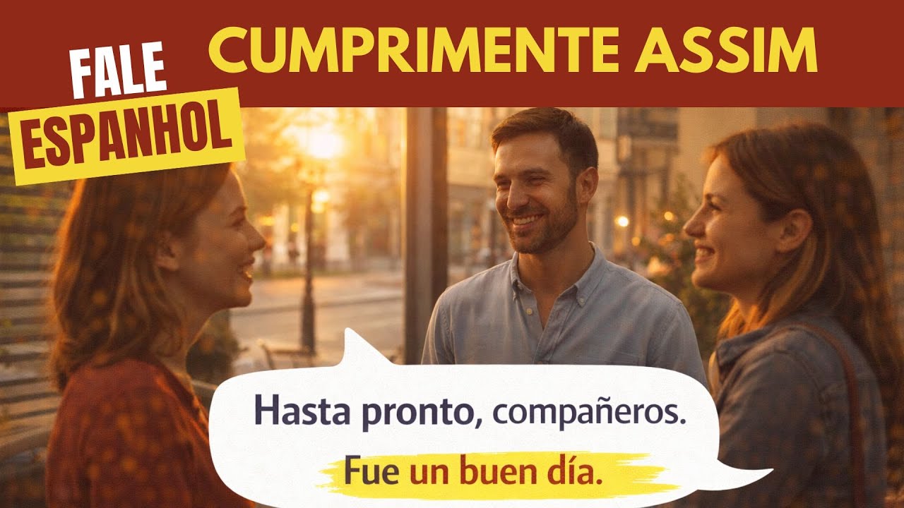 Cumprimente e se Despeça em Espanhol | Frases Essenciais para Iniciantes