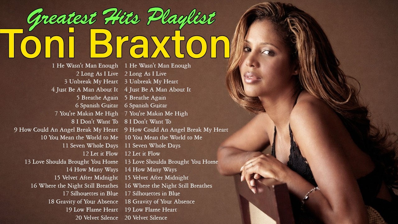 Best of Toni Braxton – Classic 90s R&B Ballads | Love Songs Collection❤️