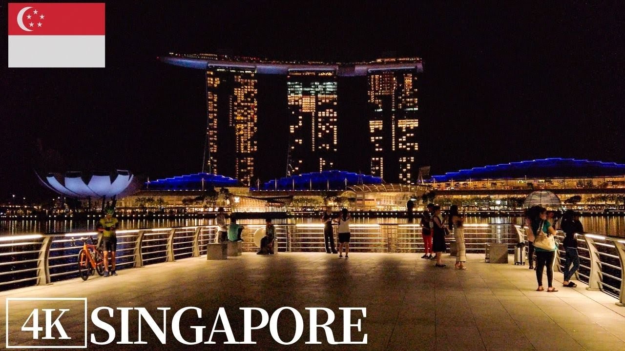 Merlion Park - Singapore 2023 (4K)