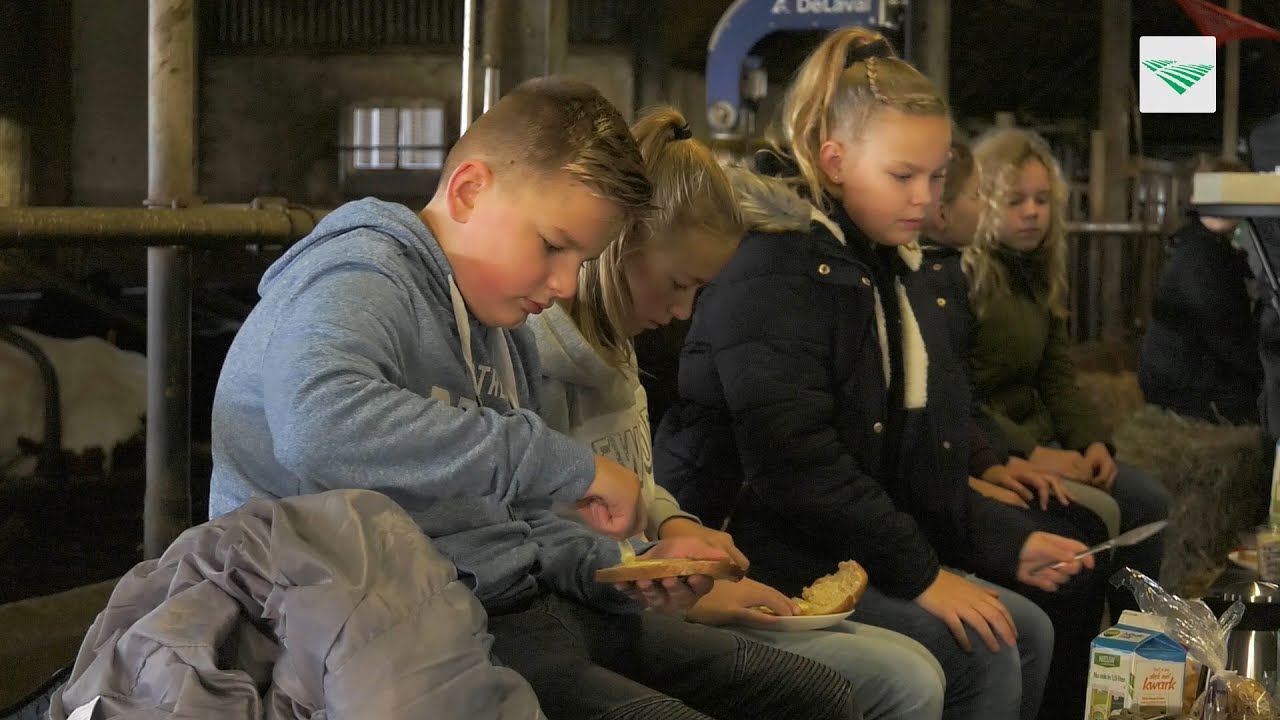 Nationaal Schoolontbijt op de boerderij