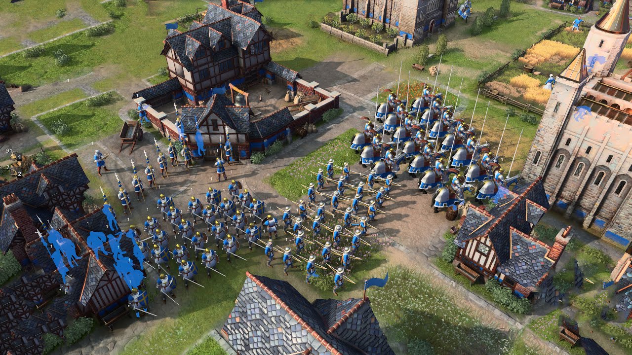 ENGLISH vs FRENCH - Age of Empires 4