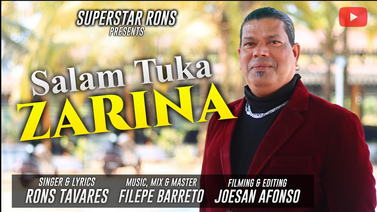 New Konkani Song 2025 | Salam Tuka Zarina | Superstar Rons