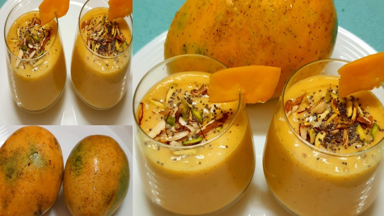 Mango Shake // Mango Smoothie // Weight loss and Healthy Mango Shake Recipe // No Sugar