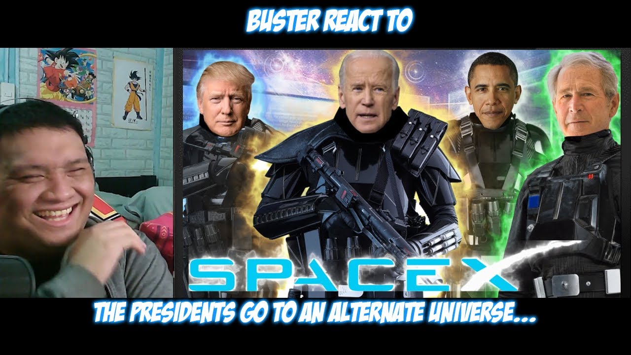 Buster Reaction to @ToxicGamez | The Presidents Go to an Alternate Universe...