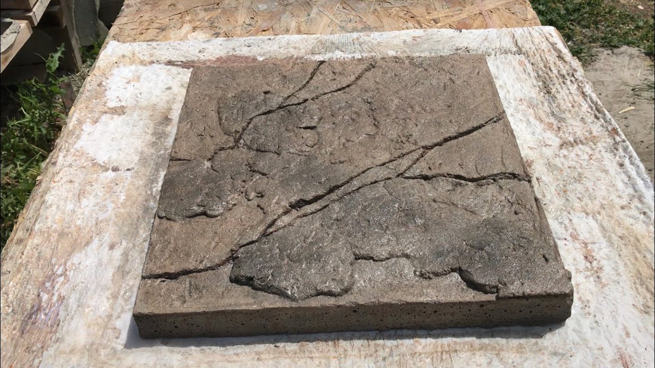 como hacer ADOQUINES con ESTAMPADOS DE PIEDRA
