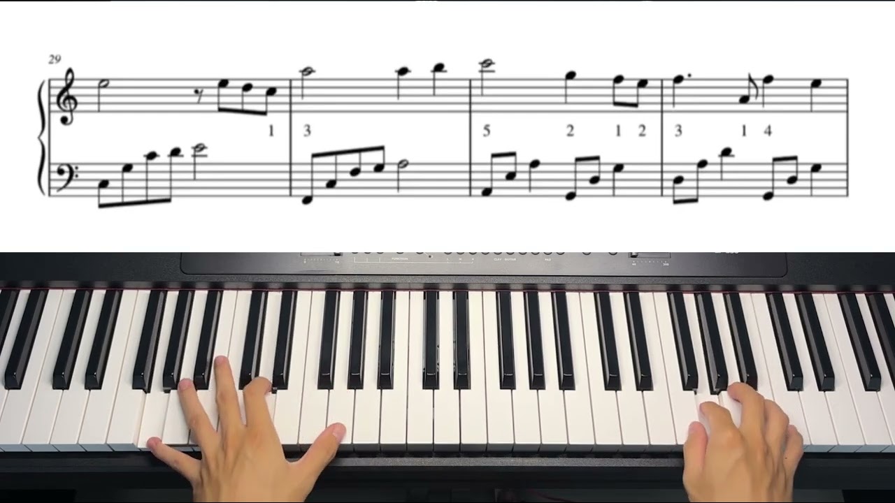 Childhood memory || B&agrave;i học trong lớp học piano của Upponia 