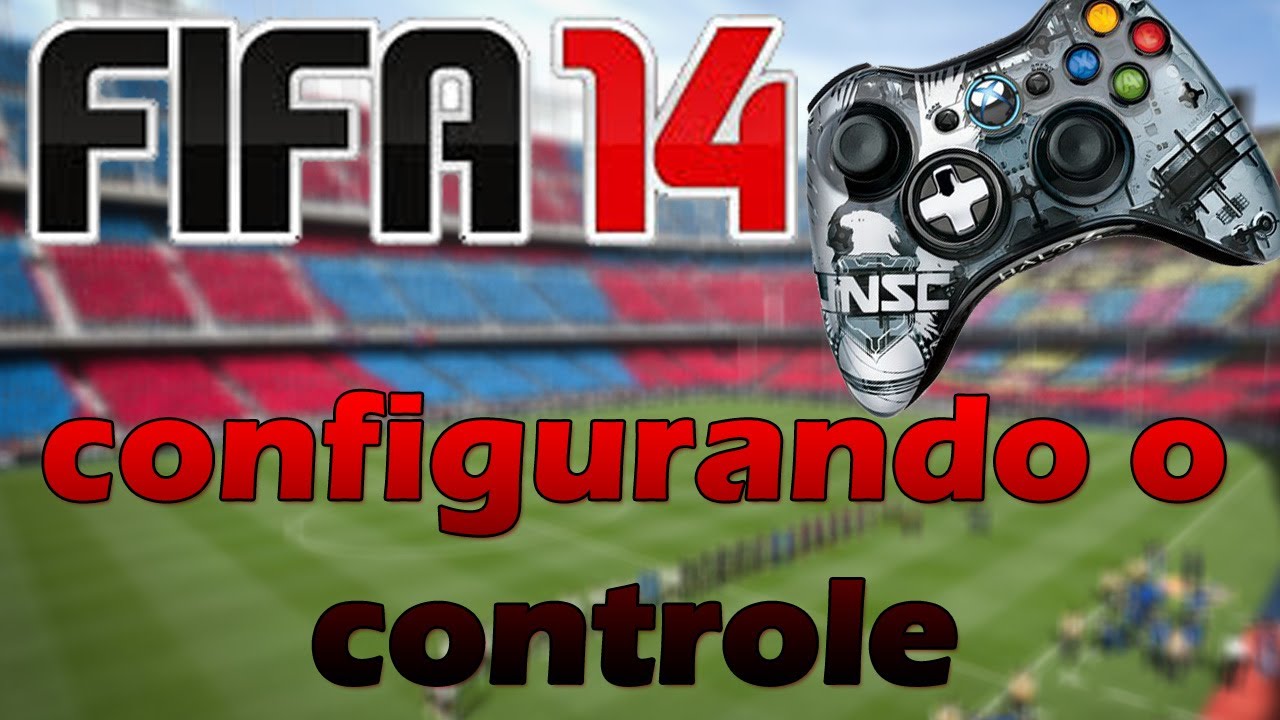 Como configurar o controle no Fifa 14