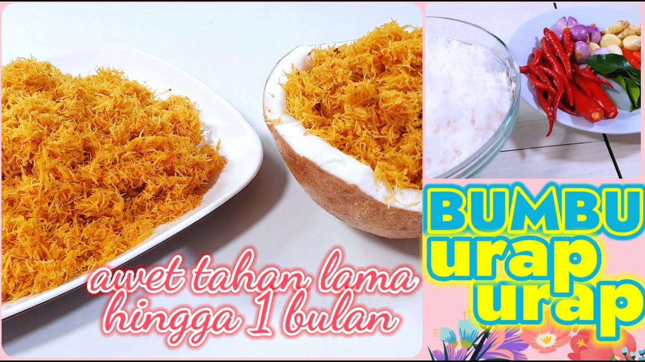 BUMBU URAP URAP AWET TAHAN LAMA HINGGA 1 BULAN - MAKANAN KHAS JAWA  ||  MASAKAN SAYURAN SIMPLE